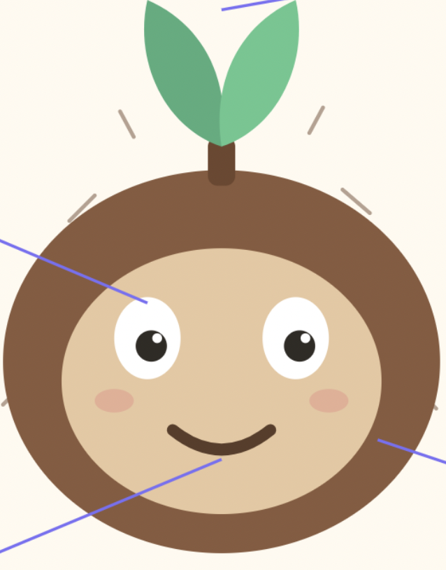 The coconut shoulder accessory Gwen designed for Roblox